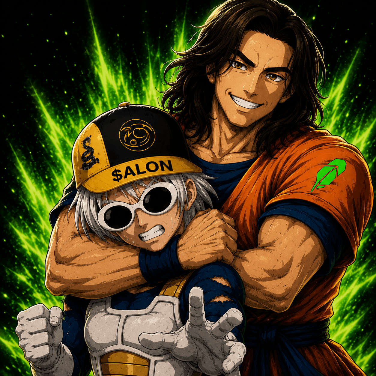 Alon locks Robinhood in a headlock — the rivalry begins